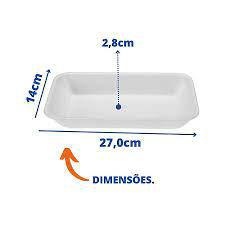 BANDEJA ISOPOR 04 FUNDA BOM APETITE FD 100UN 