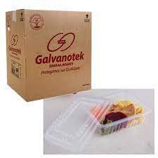 BASE POTE RETANGULAR 0500ML G306 CX 200UN 