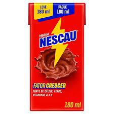 BEBIDA LACTEA ACHOCOLATADA NESCAU CX 180ML PROMO LV180PG160ML