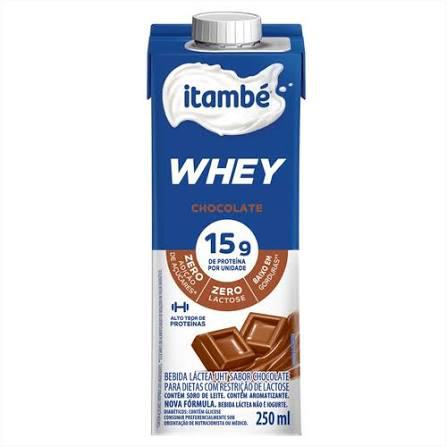 BEBIDA LACTEA WHEY ITAMBE FR 250ML CHOCOLATE