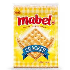 BISCOITO CREAM CRACKER MABEL PCT 300GR 