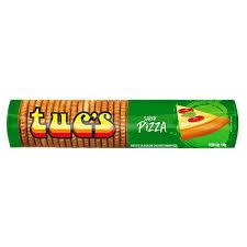 BISCOITO SALGADO CRACKER TUCS PCT 100GR PIZZA
