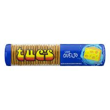 BISCOITO SALGADO CRACKER TUCS PCT 100GR QUEIJO