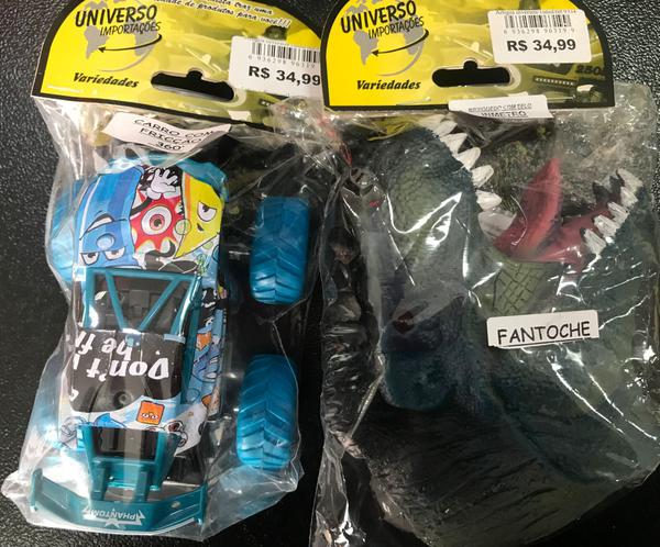 BRINQUEDOS DIVERSOS CARTELA 34.99 