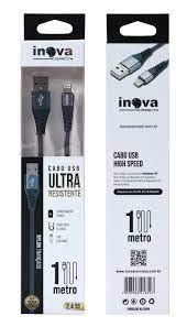CABO USB IPHONE ULTRA RESISTENTE SMART LEV 1MT 