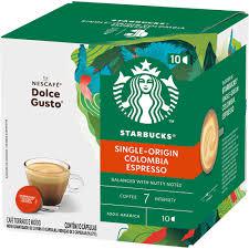 CAFE CAPSULAS STARBUCKS CX 10UN COLOMBIA