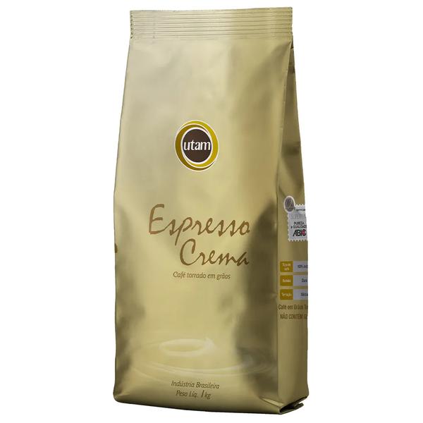 CAFE EM GRAOS UTAM PCT 1KG ESPRESSO CREMA