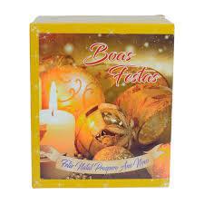 CAIXA PAPELAO CESTA DE NATAL PREMIUM 29.4X20X34.9CM 