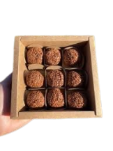 CAIXA PARA DOCES PLAC (09 DOCES) PCT 10UN 