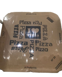CAIXA PIZZA OITAVADA N35 I LOVE PIZZA PCT 25UN 