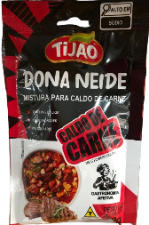 CALDO DE CARNE DONA NEIDE TIJAO PCT 60GR 