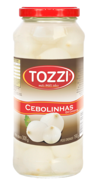 CEBOLINHA CONSERVA TOZZI VD 190GR 