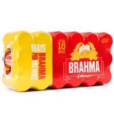 CERVEJA BRAHMA LT 350ML PACK ECONOMICO 18UN 
