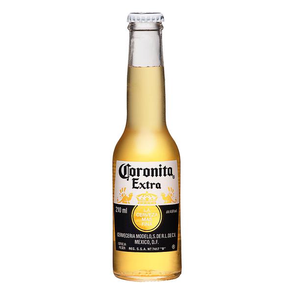 CERVEJA CORONITA EXTRA VIDRO VD 210ML 