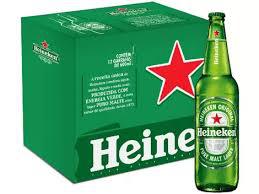 CERVEJA HEINEKEN VIDRO 600 ML CX 12UN 