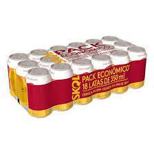 CERVEJA SKOL LT 350ML PACK ECONOMICO 18UN 