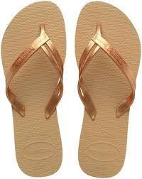CHINELO HAVAIANAS ELEGANCE PAR DOURADO 35/36