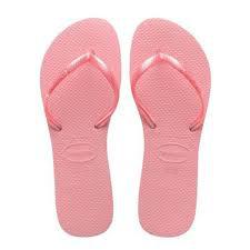 CHINELO HAVAIANAS FLAT LISO ROSA PEONIA 39-40