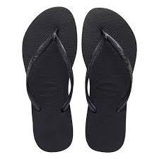 CHINELO HAVAIANAS SLIM LISA PAR PRETO 39-40