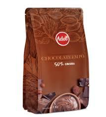 CHOCOLATE EM PO 50% CACAU ADEL PCT 1KG 