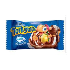 CHOCOLATE TORTUGUITA PCT 15.5GR AO LEITE BAUNILHA