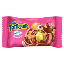 CHOCOLATE TORTUGUITA PCT 15.5GR MORANGO