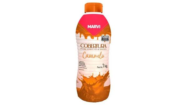 COBERTURA SORVETE MARVI FR 1.01KG CARAMELO