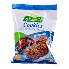 COOKIES NATURAL LIFE PCT 180GR CACAU BLACK