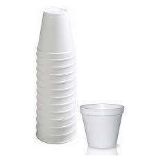 COPO ISOPOR 180ML BOMPACK PCT 25UN 