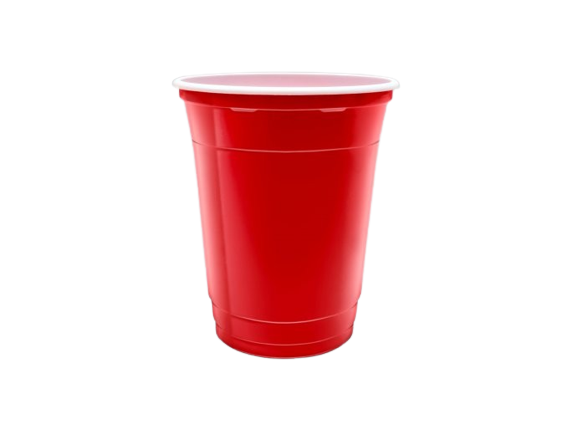 COPO DESCARTAVEL 440ML COPAZA VERMELHO US CUP PCT 25UN 