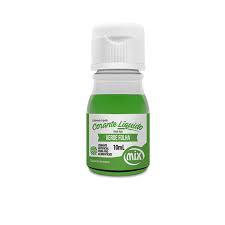 CORANTE LIQUIDO ALIMENTAR MIX FR 10ML VERDE FOLHA 