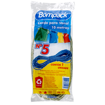 CORDA DE VARAL BOMPACK N05 PCT 10MT 