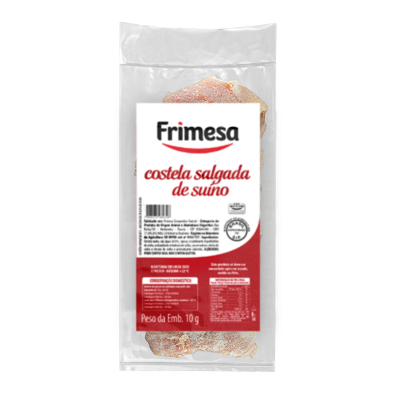 COSTELINHA SALGADA FRIMESA PORCIONADA (KG) 