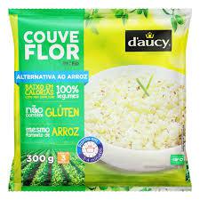 COUVE FLOR FORMATO ARROZ CONG. DAUCY PCT 300GR 