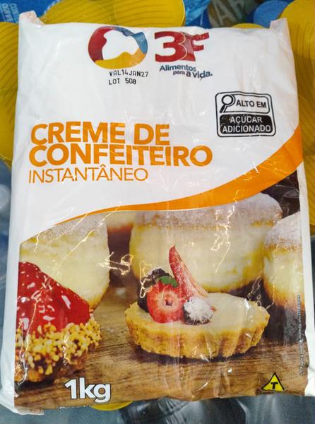CREME CONFEITEIRO 3F INSTANTANEO PCT 1KG 
