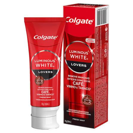 CREME DENTAL COLGATE LUMINOUS WHITE CX 70GR LOVERS