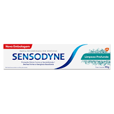 CREME DENTAL SENSODYNE CX 90GR LIMPEZA PROFUNDA