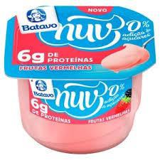 CREME QUARK NUV BATAVO ZERO ACUCAR PT 100GR FRUTAS VERMELHAS