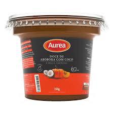 DOCE DE FRUTAS AUREA PT 350GR ABOBORA MACA E COCO