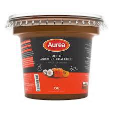 DOCE DE FRUTAS AUREA PT 350GR ABOBORA MACA E COCO