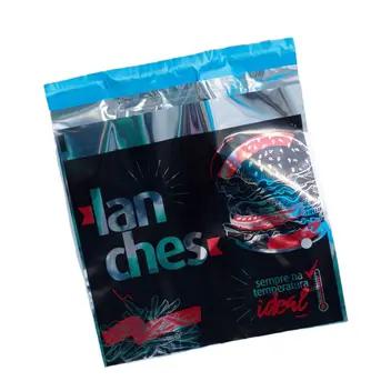 EMBALAGEM TERMICA PARA LANCHES PCT 200UN 