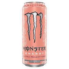 ENERGETICO MONSTER LT 473ML ULTRA PEACHY KEEN ZERO
