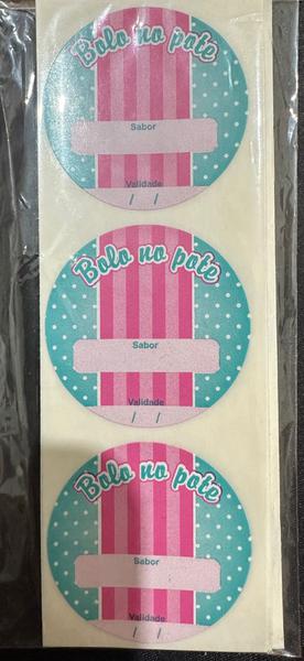 ETIQUETA BOLO NO POTE B7 RL 60UN 