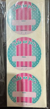 ETIQUETA BOLO NO POTE B7 RL 60UN 