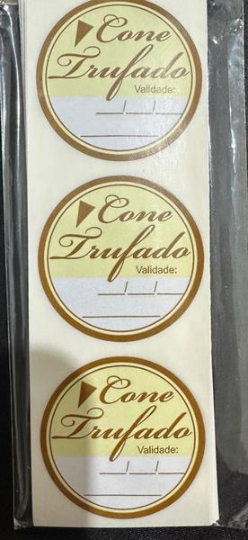 ETIQUETA CONE TRUFADO D1 RL 60UN 