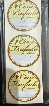 ETIQUETA CONE TRUFADO D1 RL 60UN 