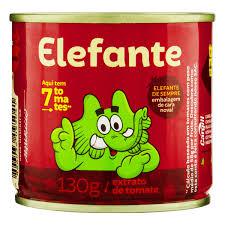 EXTRATO DE TOMATE ELEFANTE LT 130GR 