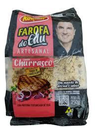 FAROFA PRONTA DO EDU ARTESANAL PCT 250GR CHURRASCO