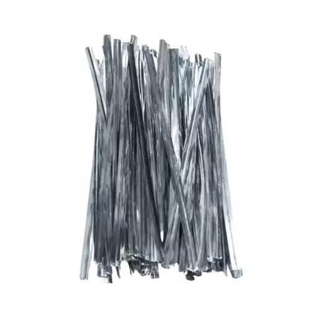 FECHO METALIZADO 11CM PCT 100UN PRATA