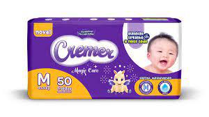 FRALDA INFANTIL CREMER MAGIC CARE PCT 50UN MEDIA 